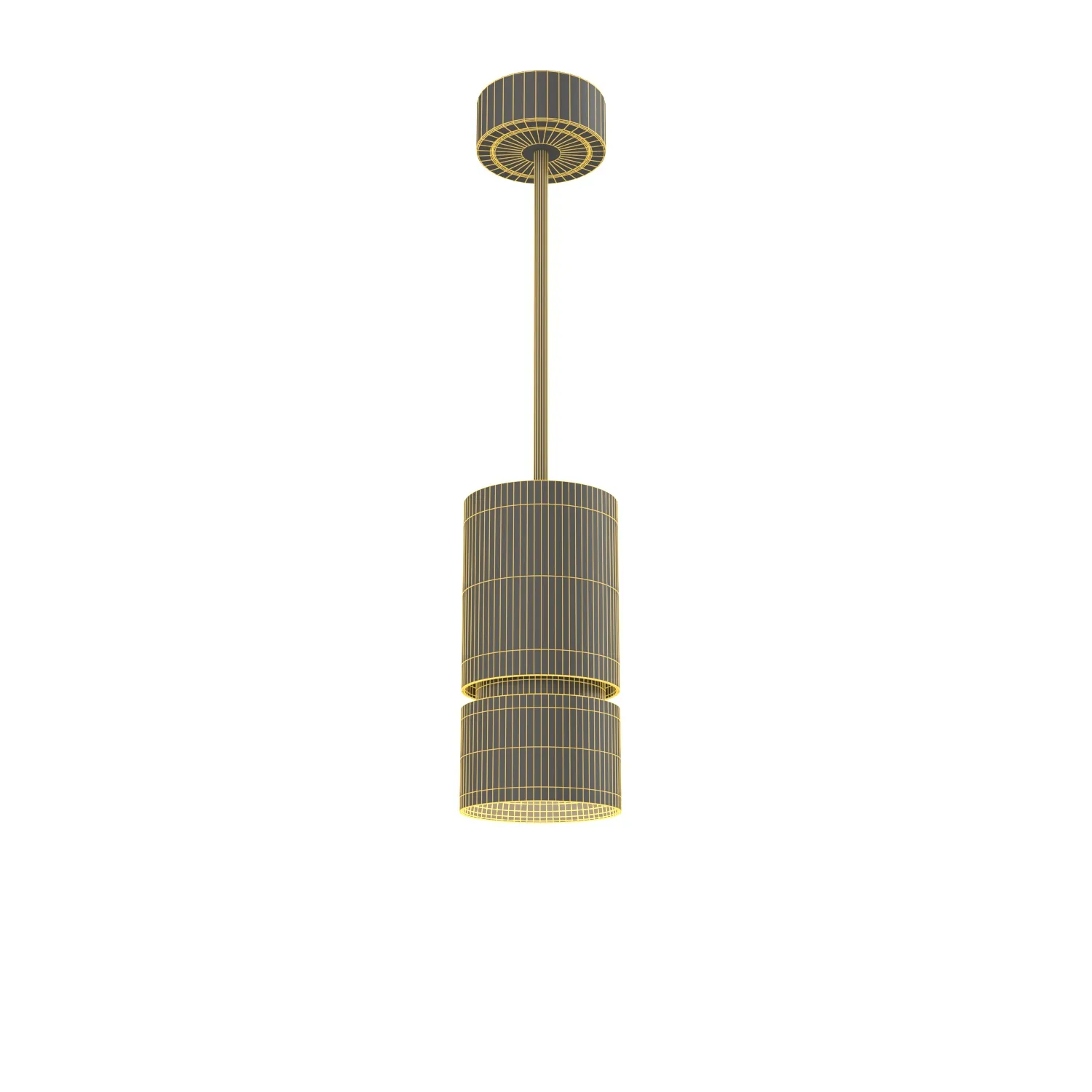 FLCY4 Cylinder Led Pendant 3D Model_07